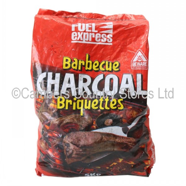 Fuel Express Charcoal BBQ Briquettes 5kg Cambers Country Store